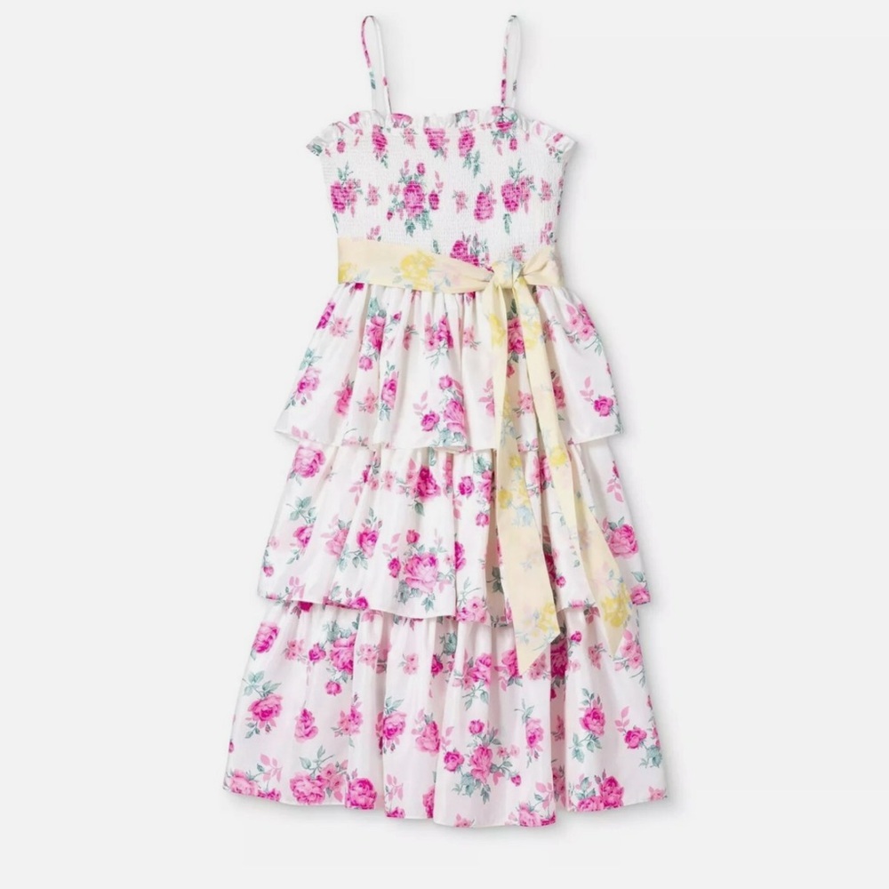 LoveShackFancy x TARGET Sz 2X Elise dress Tiered Dress Floral - Picture 11 of 16